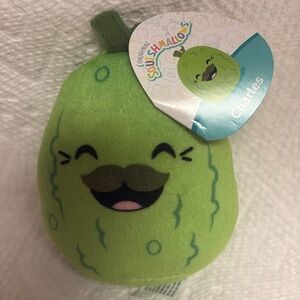 2025 McDonald's Squishmallows #1: Charles the green pickle